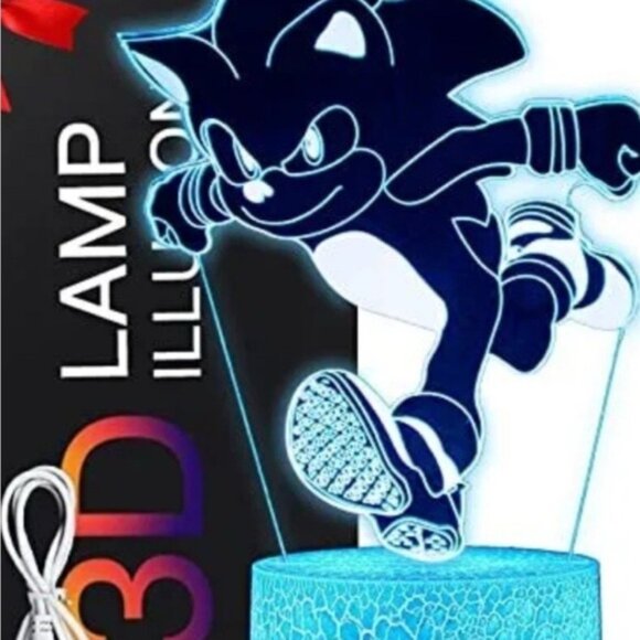 Sonic LED multiple colored Night Light - Picture 2 of 5